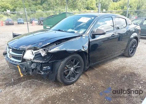 2014 Dodge Avenger Se from USA, damaged, VIN 1C3CDZAG2EN218716